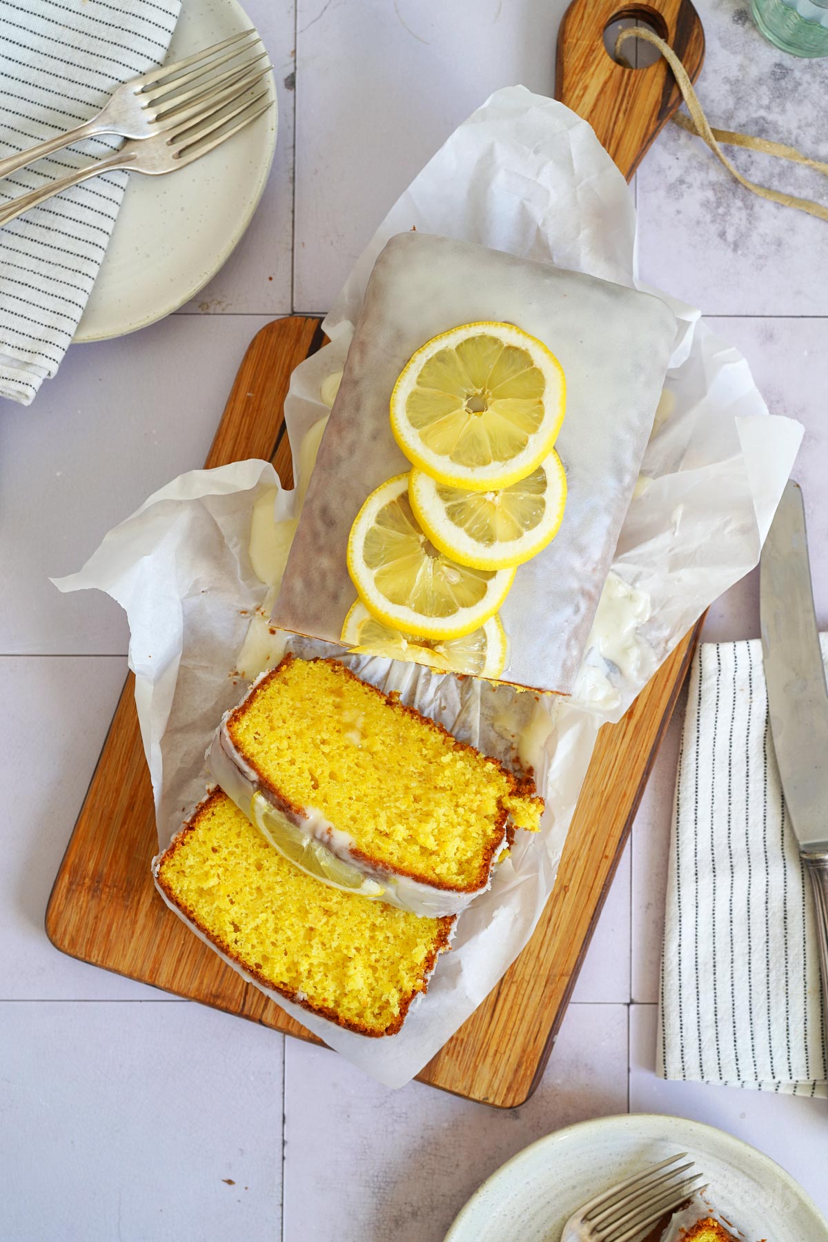 Zitronen Kastenkuchen (mit Salzzitronen) | Bake to the roots