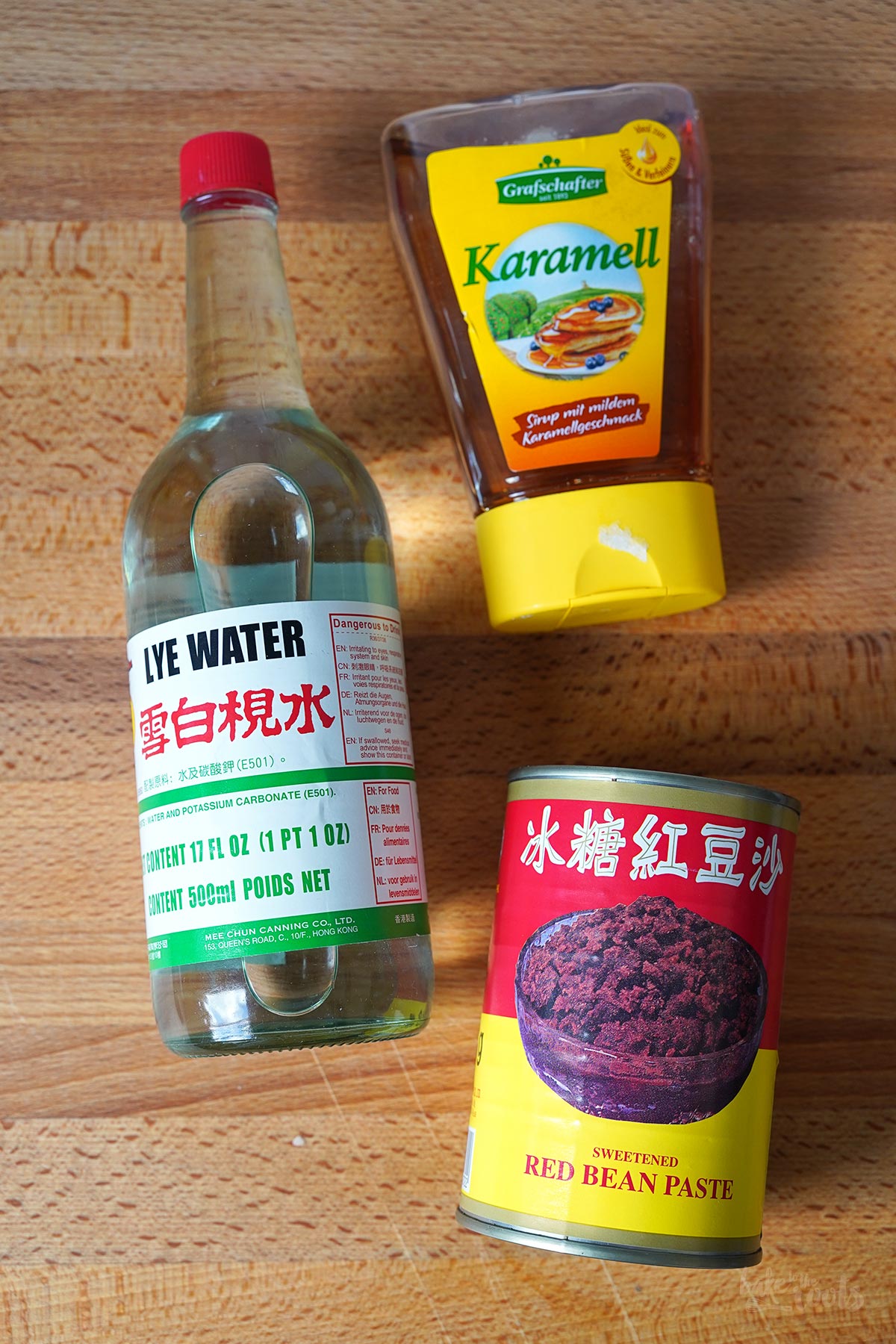 Mooncakes mit roter Bohnenpaste (Mondfest) | Bake to the roots