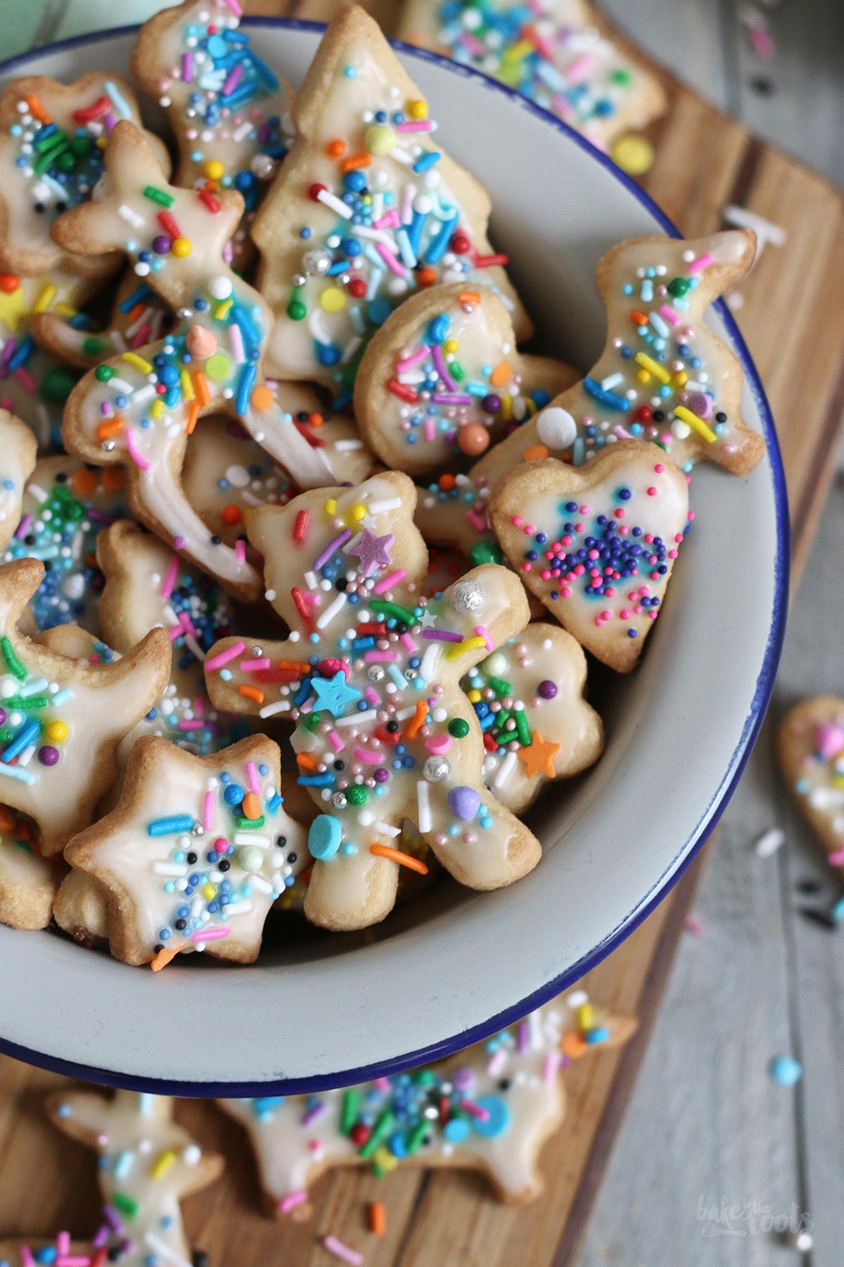 Einfache Butterplätzchen aka. Bunte Ausstecherle | Bake to the roots