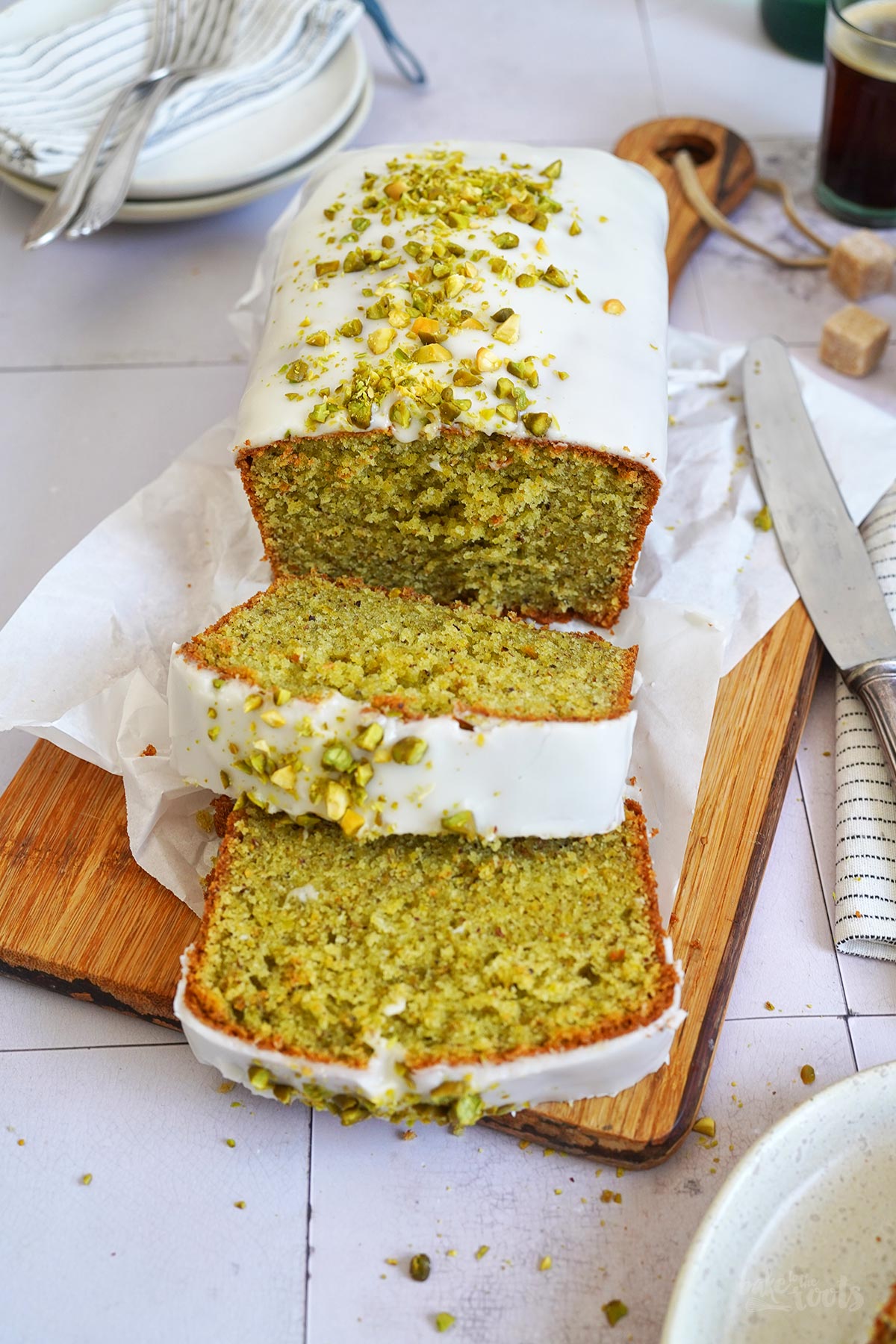 Pistazien & Mandeln Kastenkuchen | Bake to the roots