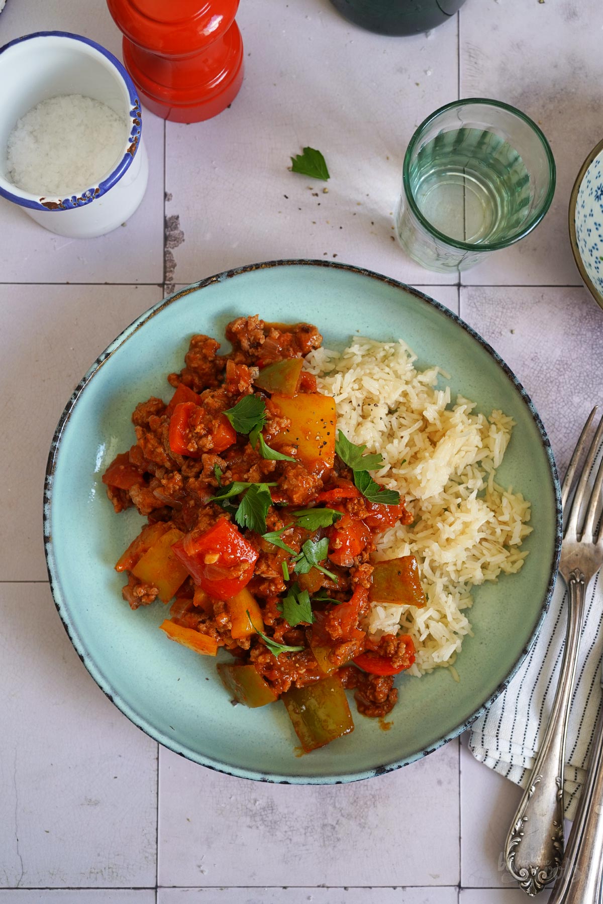 (Un)Gefüllte Paprika mit Reis | Bake to the roots