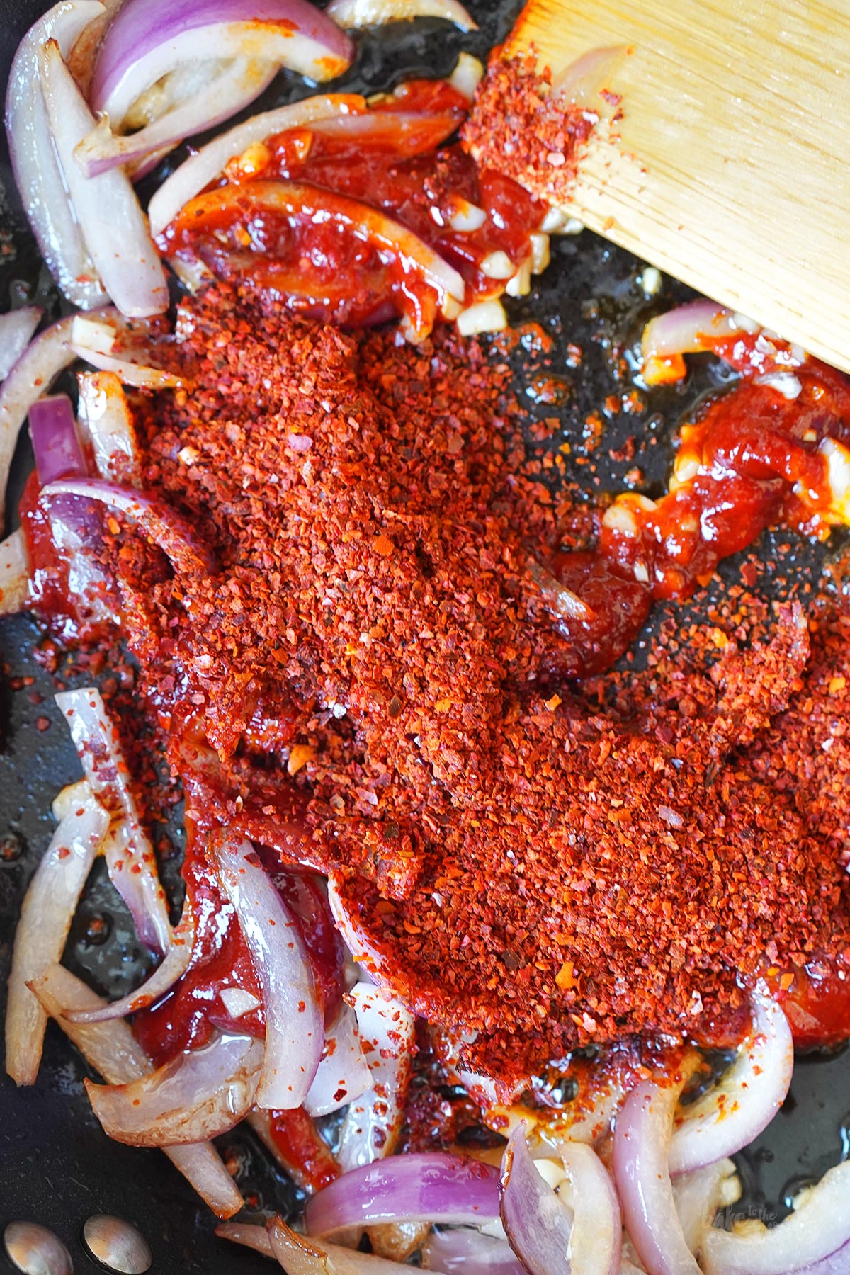 Koreanische Tteokbokki mit Gochujang | Bake to the roots