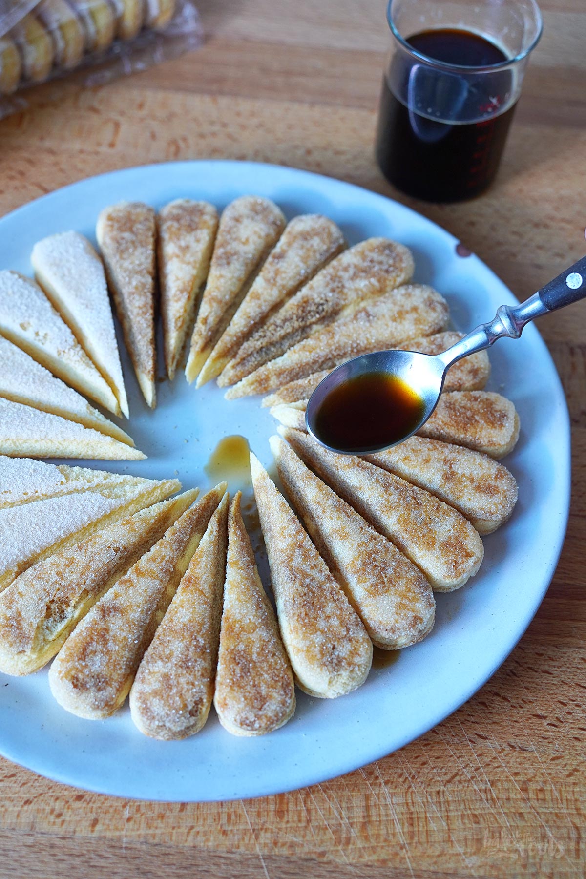 Einfaches Adventskranz Tiramisu | Bake to the roots