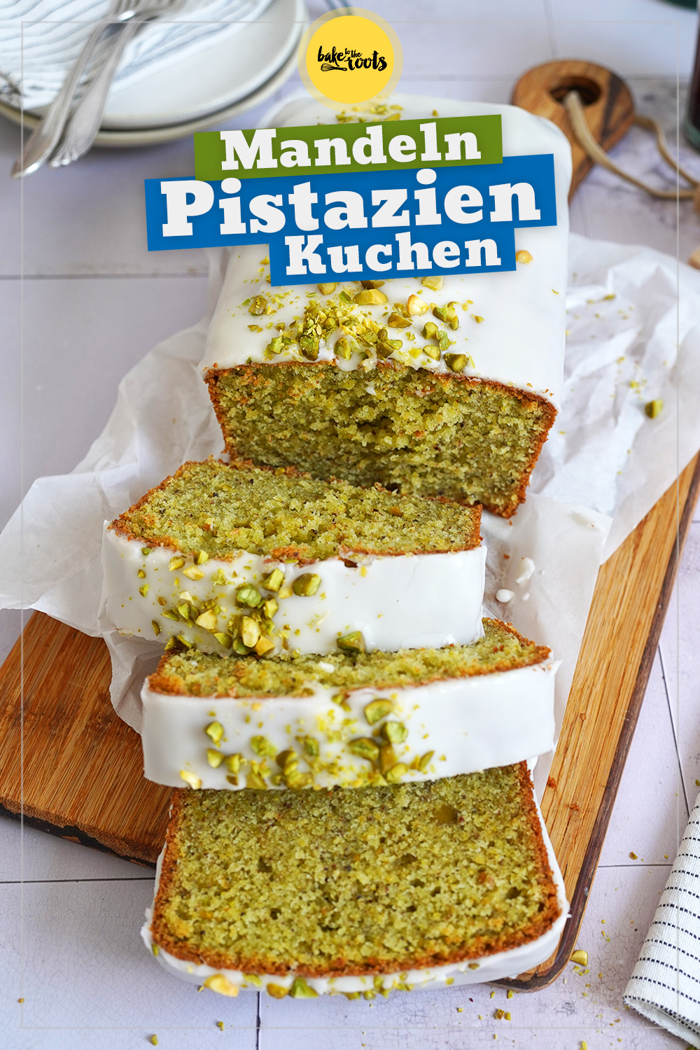 Pistazien & Mandeln Kastenkuchen | Bake to the roots
