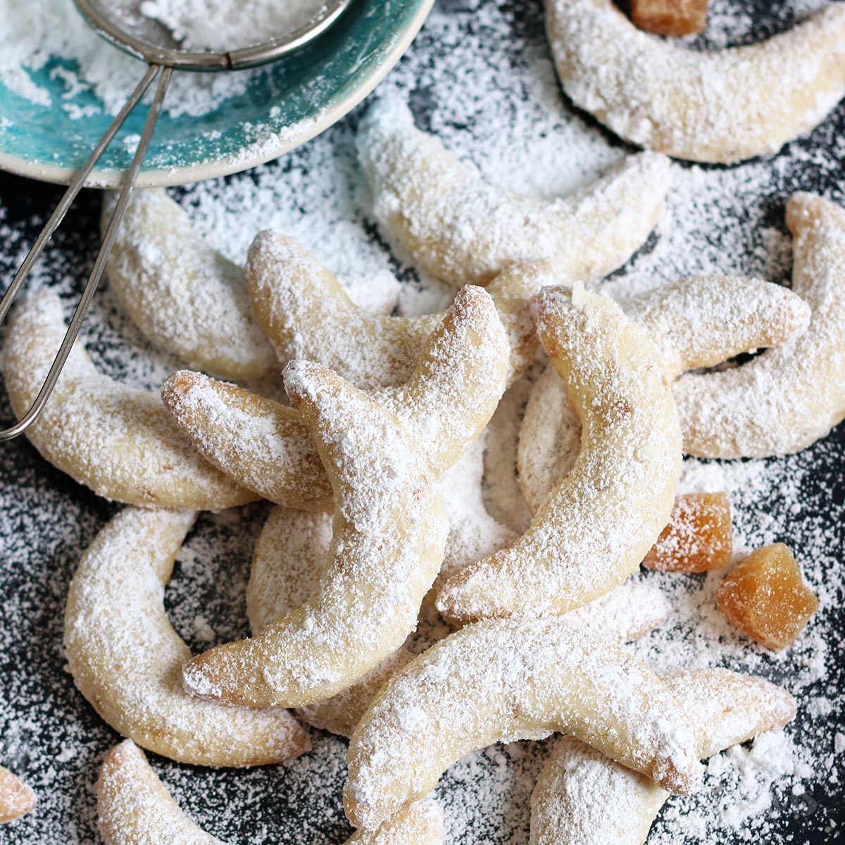 Einfache Ingwer Kipferl | Bake to the roots