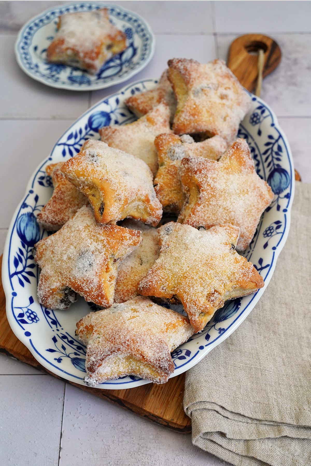 Einfache (Quark) Stollensterne | Bake to the roots