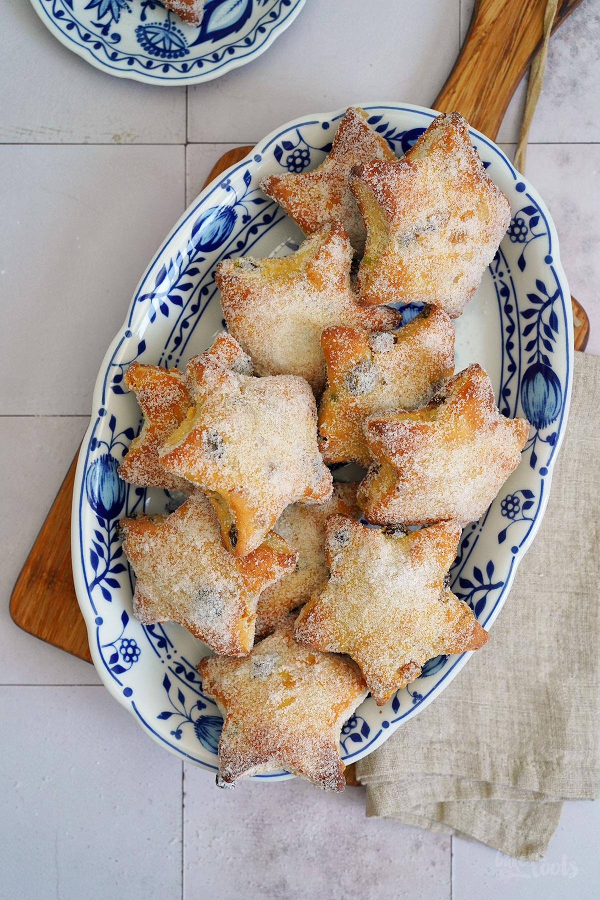Einfache (Quark) Stollensterne | Bake to the roots