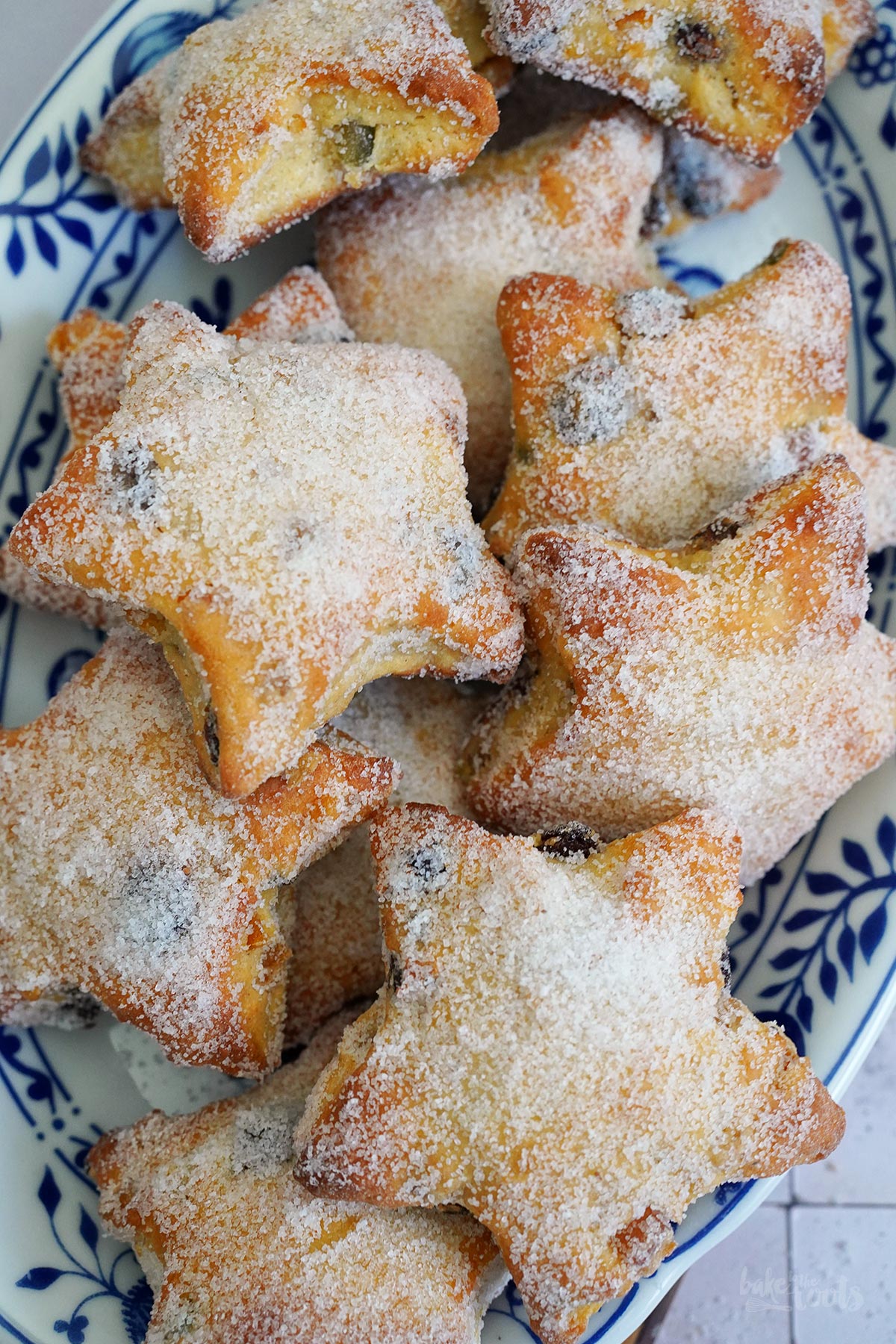 Einfache (Quark) Stollensterne | Bake to the roots