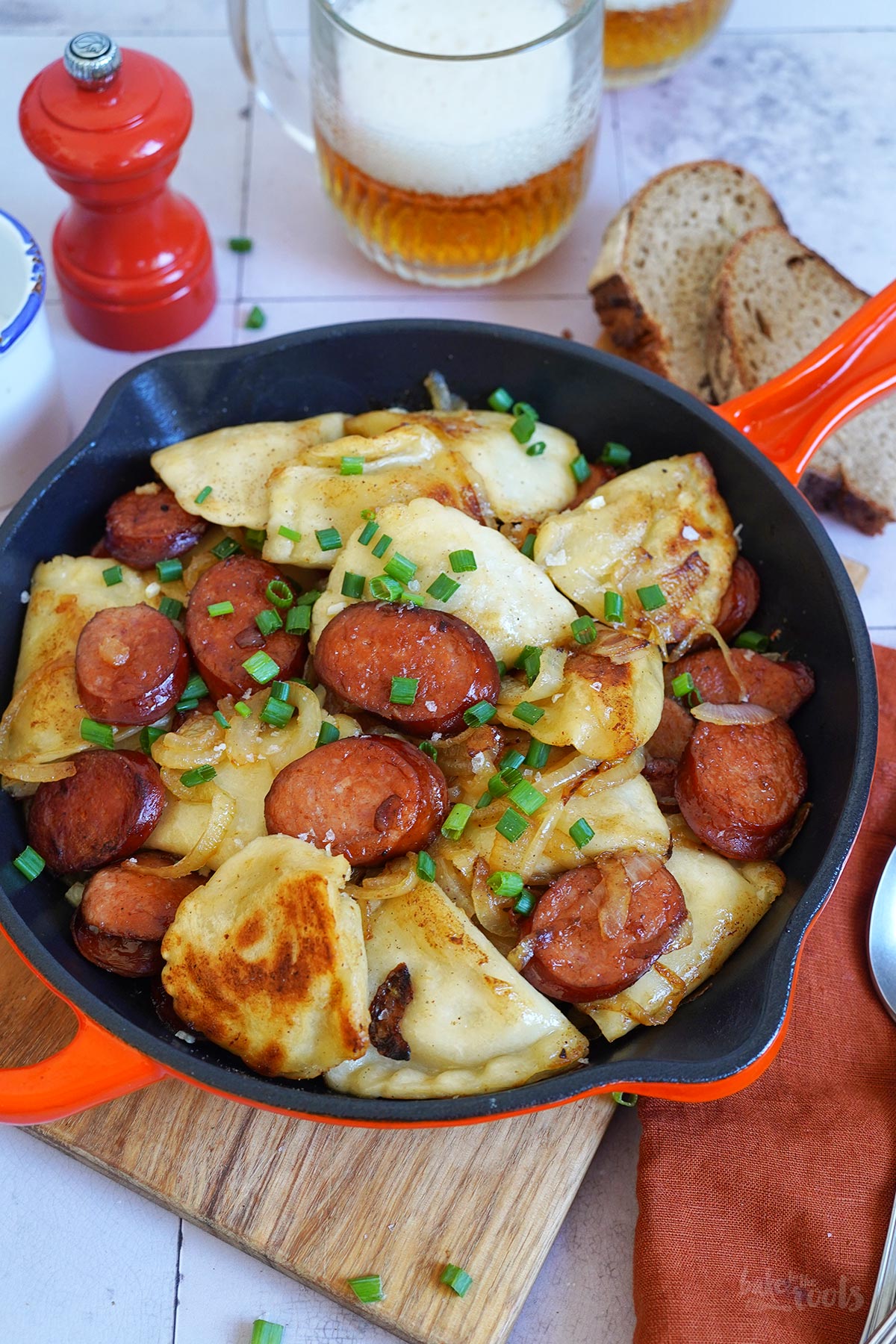 Einfache Pierogi Pfanne | Bake to the roots