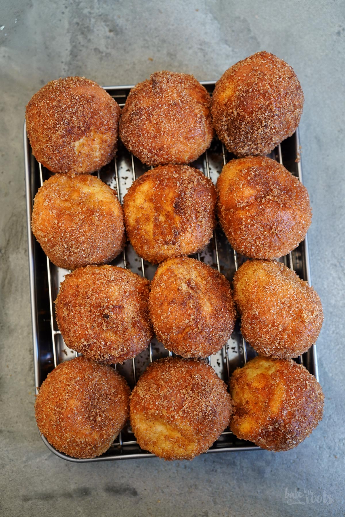 Bananen Quarkbällchen aus dem AirFryer | Bake to the roots