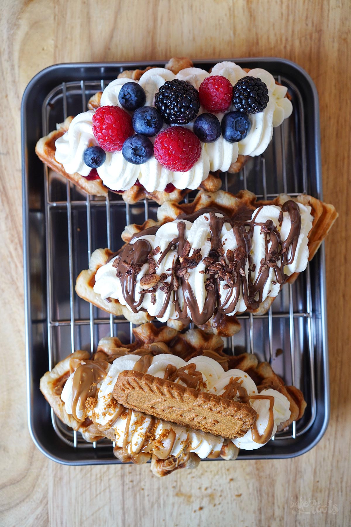 Einfache Croffles (Croissant Waffeln) | Bake to the roots