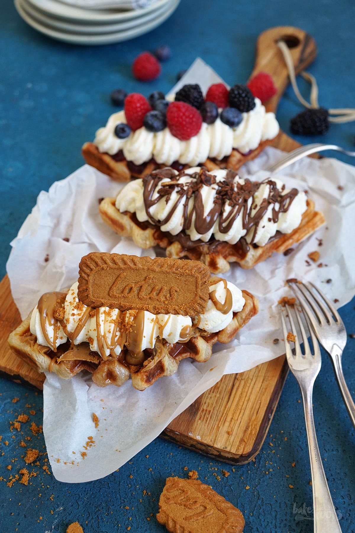 Einfache Croffles (Croissant Waffeln) | Bake to the roots