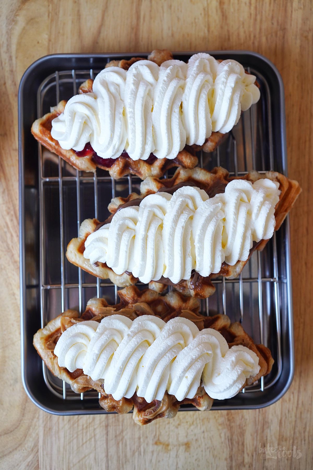 Einfache Croffles (Croissant Waffeln) | Bake to the roots