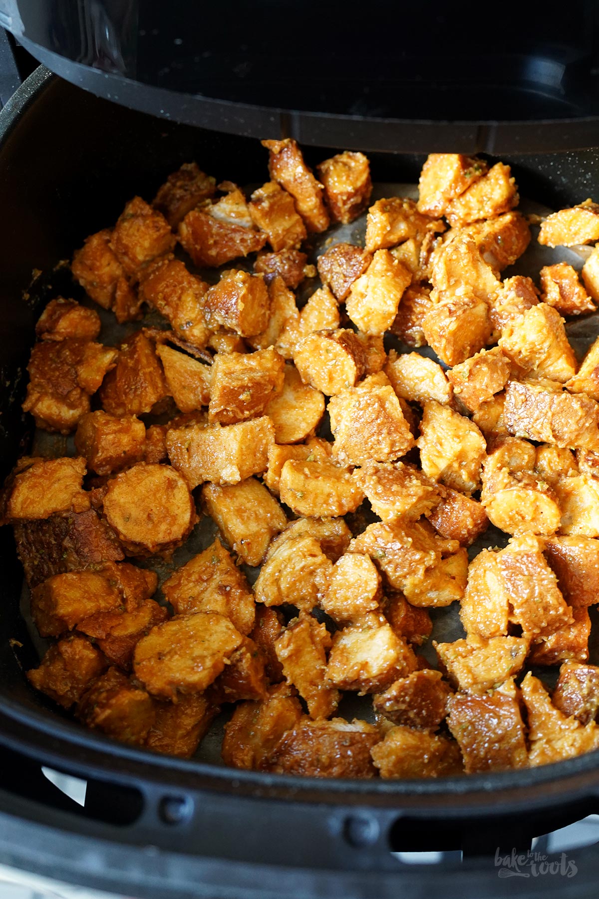 Honey Mustard Pretzel Bites (aus dem AirFryer) | Bake to the roots