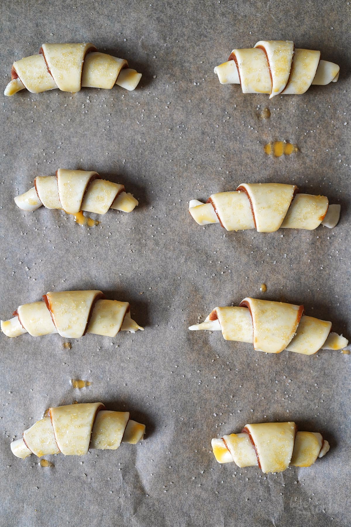Rugelach mit Roter Bohnenpaste | Bake to the roots
