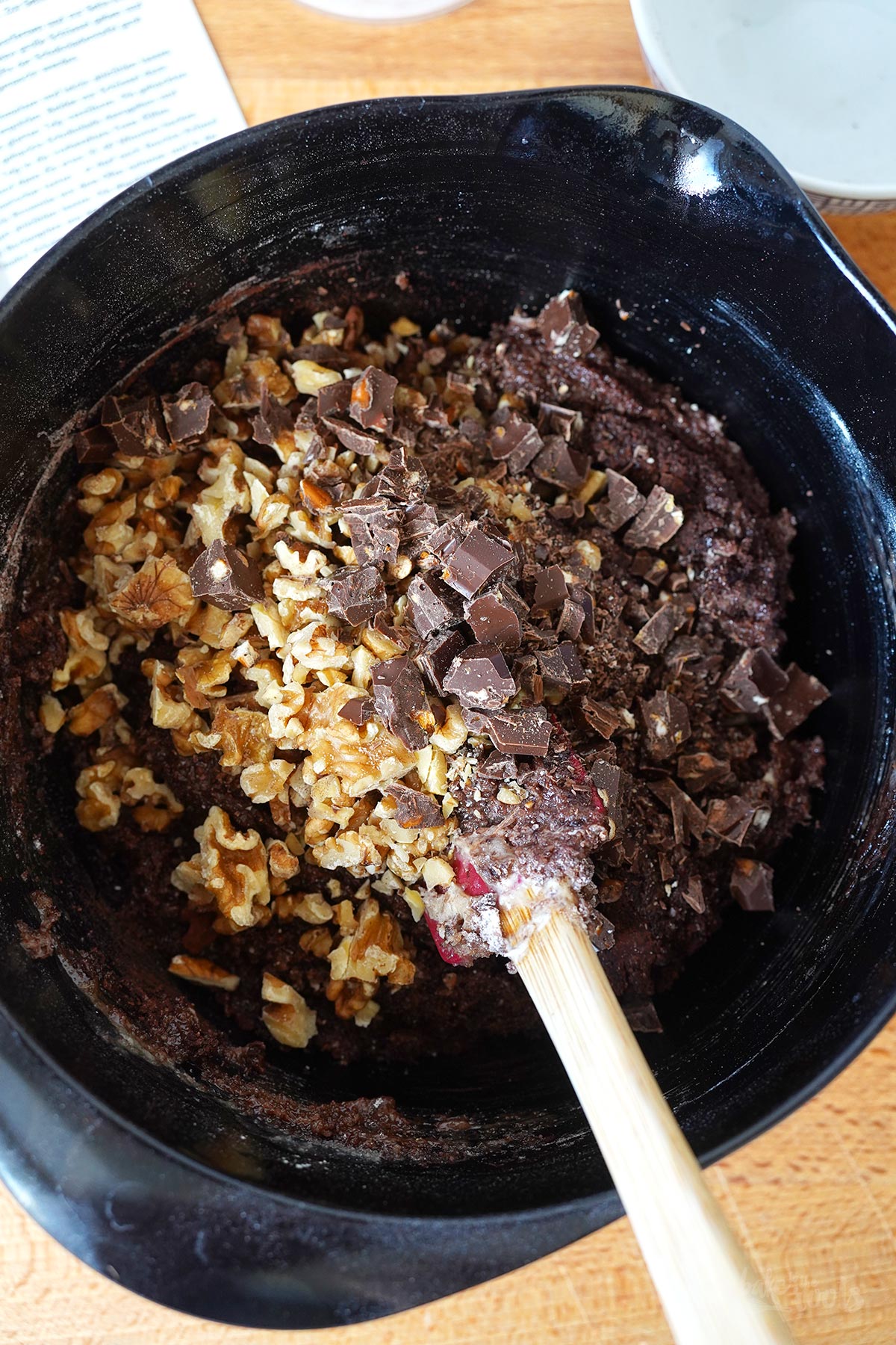 Walnuss Brownie Mix zum Verschenken | Bake to the roots