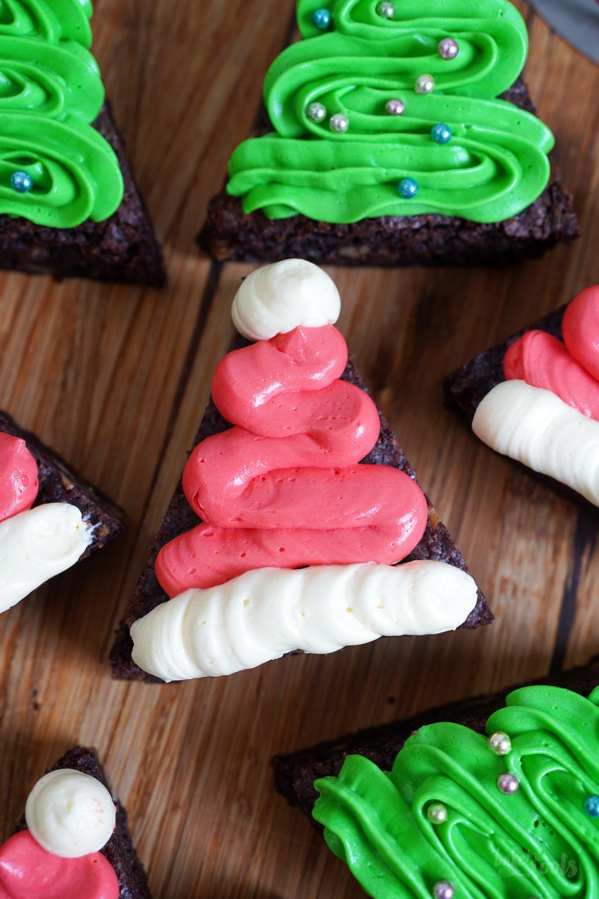 Xmas Walnut Brownies | Bake to the roots