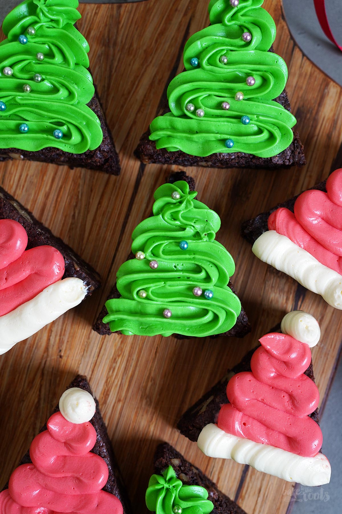 Xmas Walnut Brownies | Bake to the roots