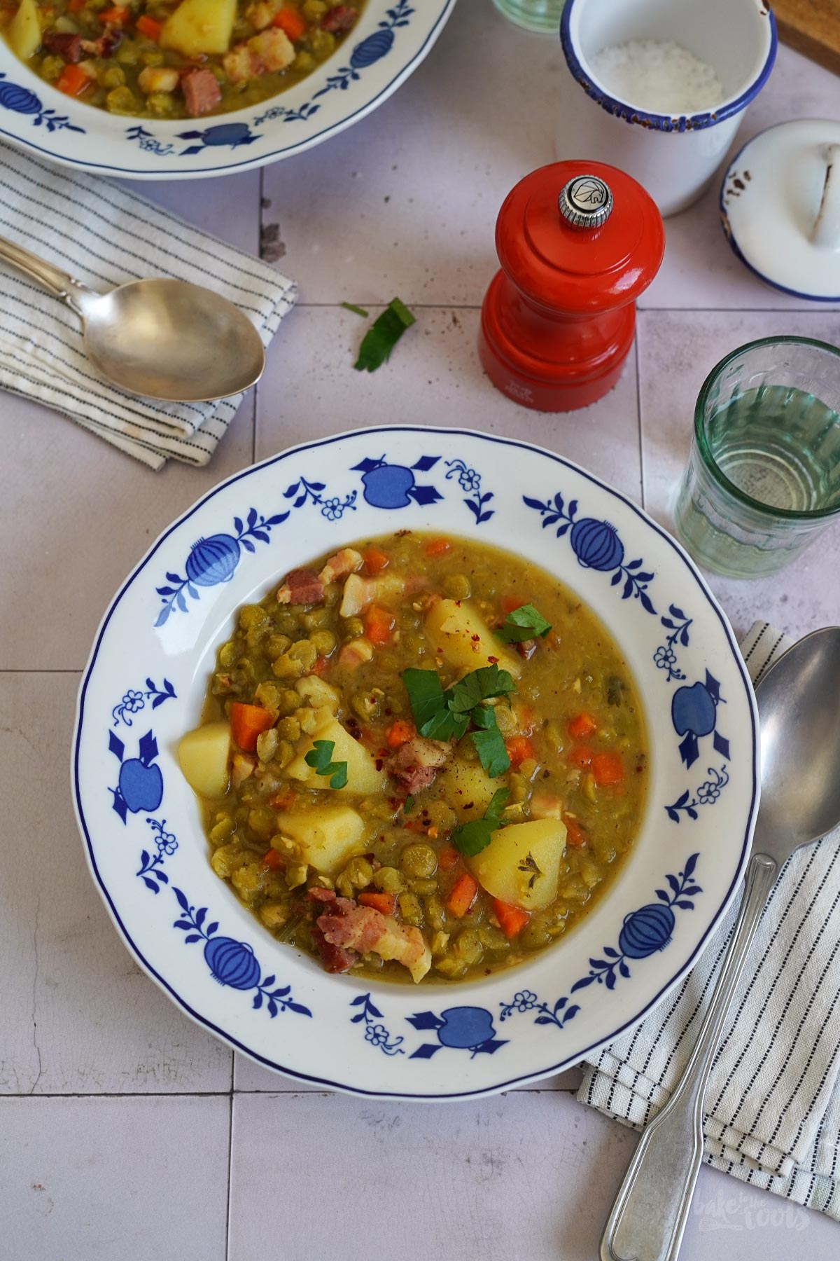 Deftiger Erbseneintopf (Bundeswehr Edition) | Bake to the roots