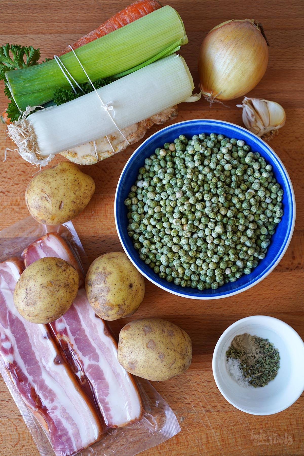 Deftiger Erbseneintopf (Bundeswehr Edition) | Bake to the roots