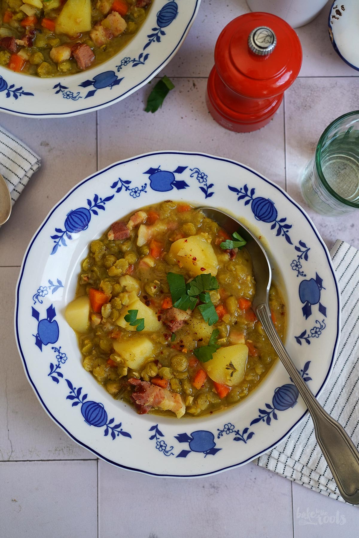 Deftiger Erbseneintopf (Bundeswehr Edition) | Bake to the roots