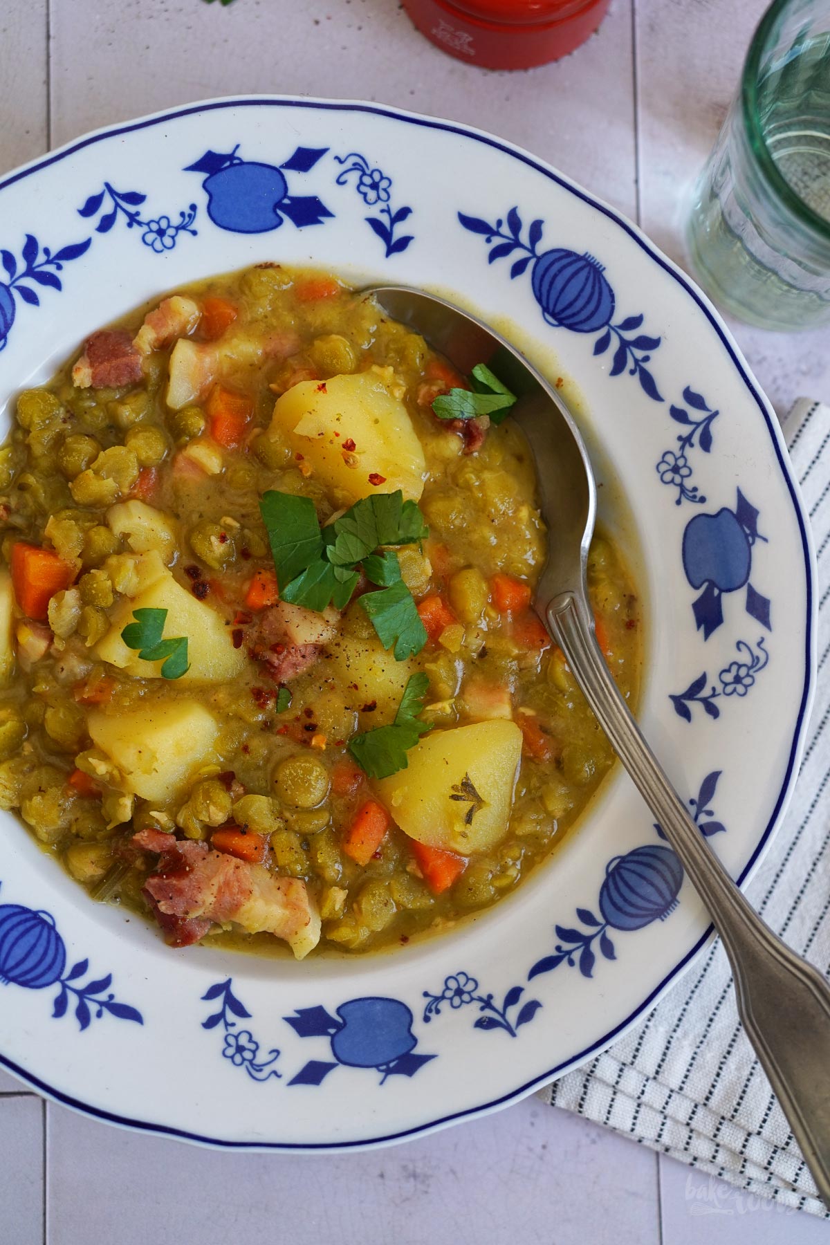 Deftiger Erbseneintopf (Bundeswehr Edition) | Bake to the roots