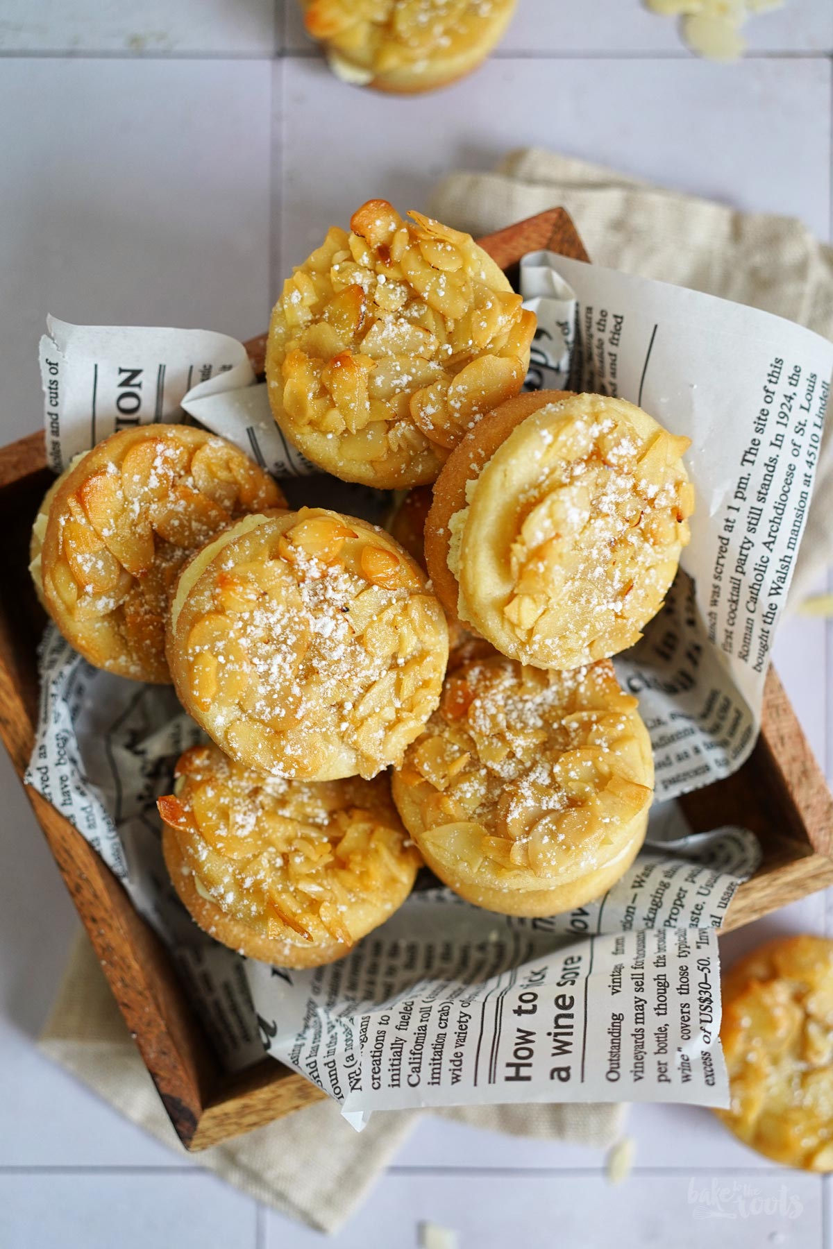 Bienenstich Plätzchen | Bake to the roots