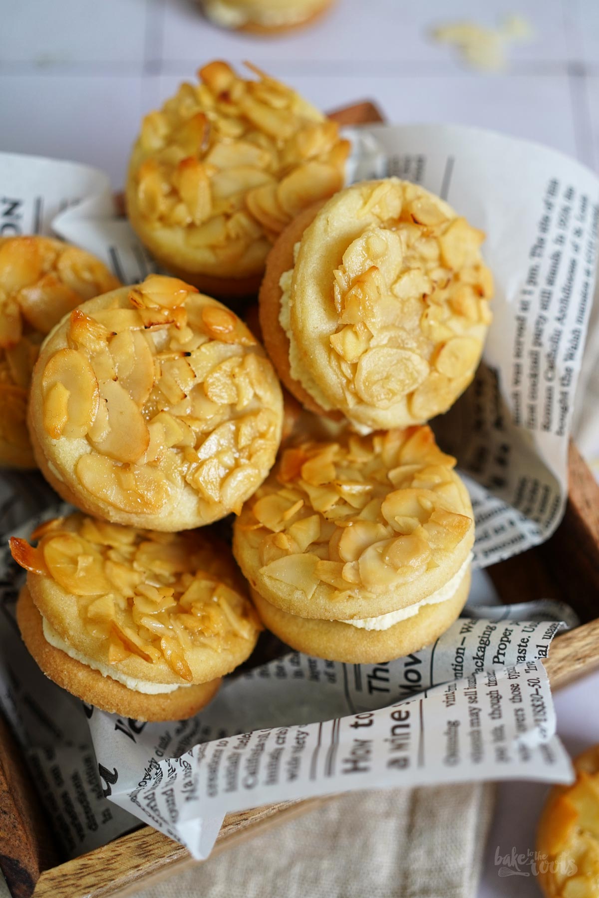 Bienenstich Plätzchen | Bake to the roots