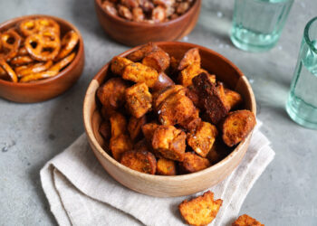 Honey Mustard Pretzel Bites (aus dem AirFryer) | Bake to the roots