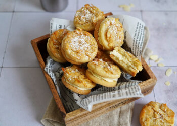 Bienenstich Plätzchen | Bake to the roots