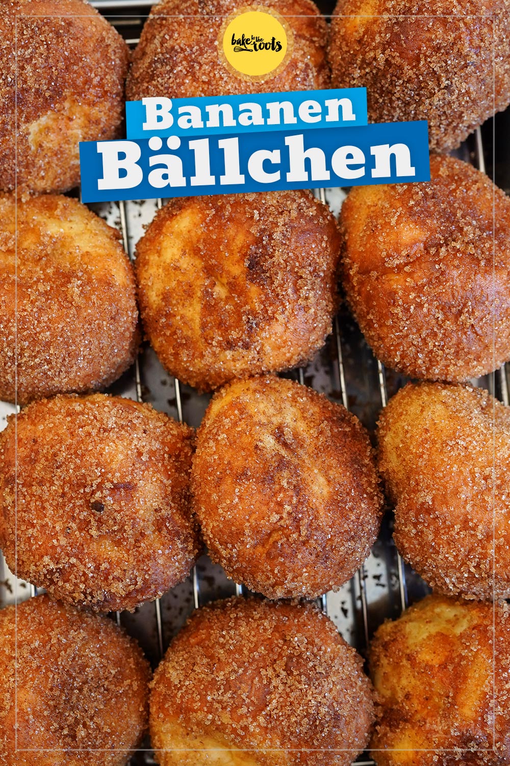 Bananen Quarkbällchen aus dem AirFryer | Bake to the roots