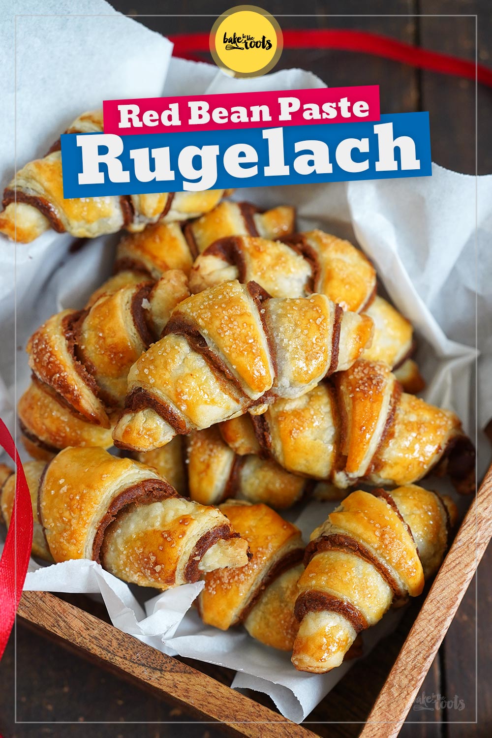 Rugelach mit Roter Bohnenpaste | Bake to the roots