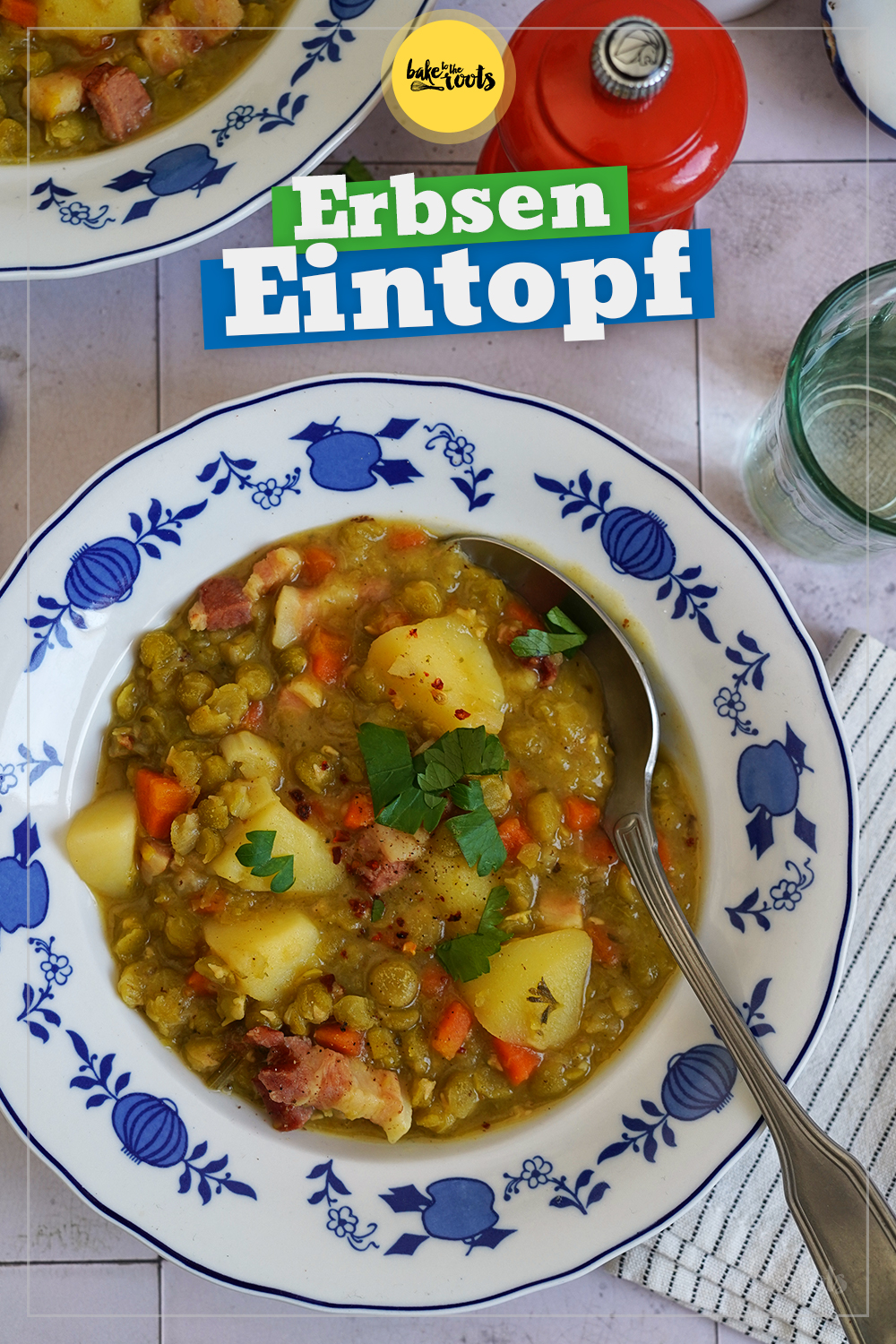 Deftiger Erbseneintopf (Bundeswehr Edition) | Bake to the roots