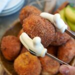 Bananen Quarkbällchen aus dem AirFryer | Bake to the roots