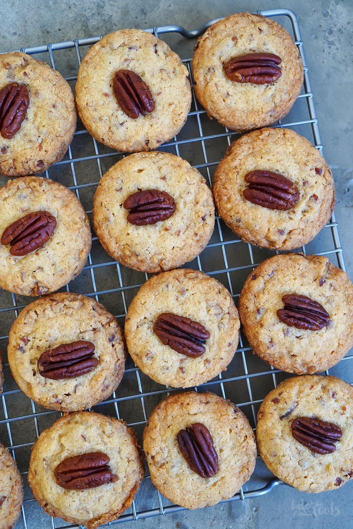 Einfache Pecan Sandies | Bake to the roots
