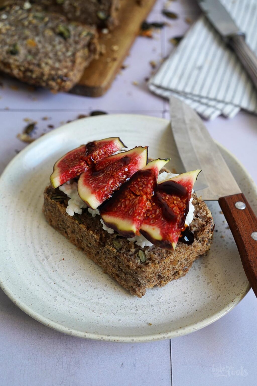 Buckwheat Bread with Seeds | Bake to the roots