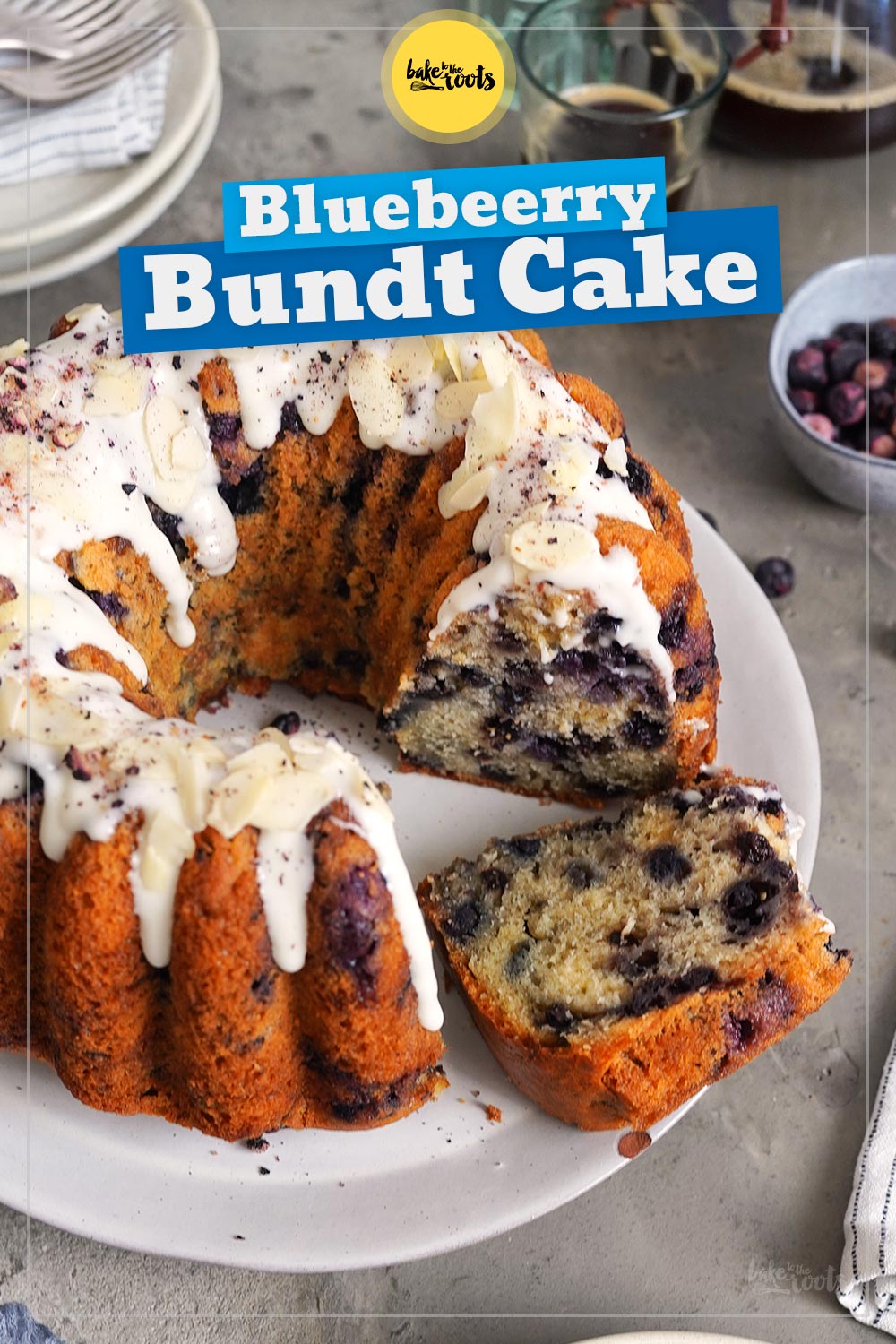 Blueberry Lemon Bundt Cake | Bake to the roots