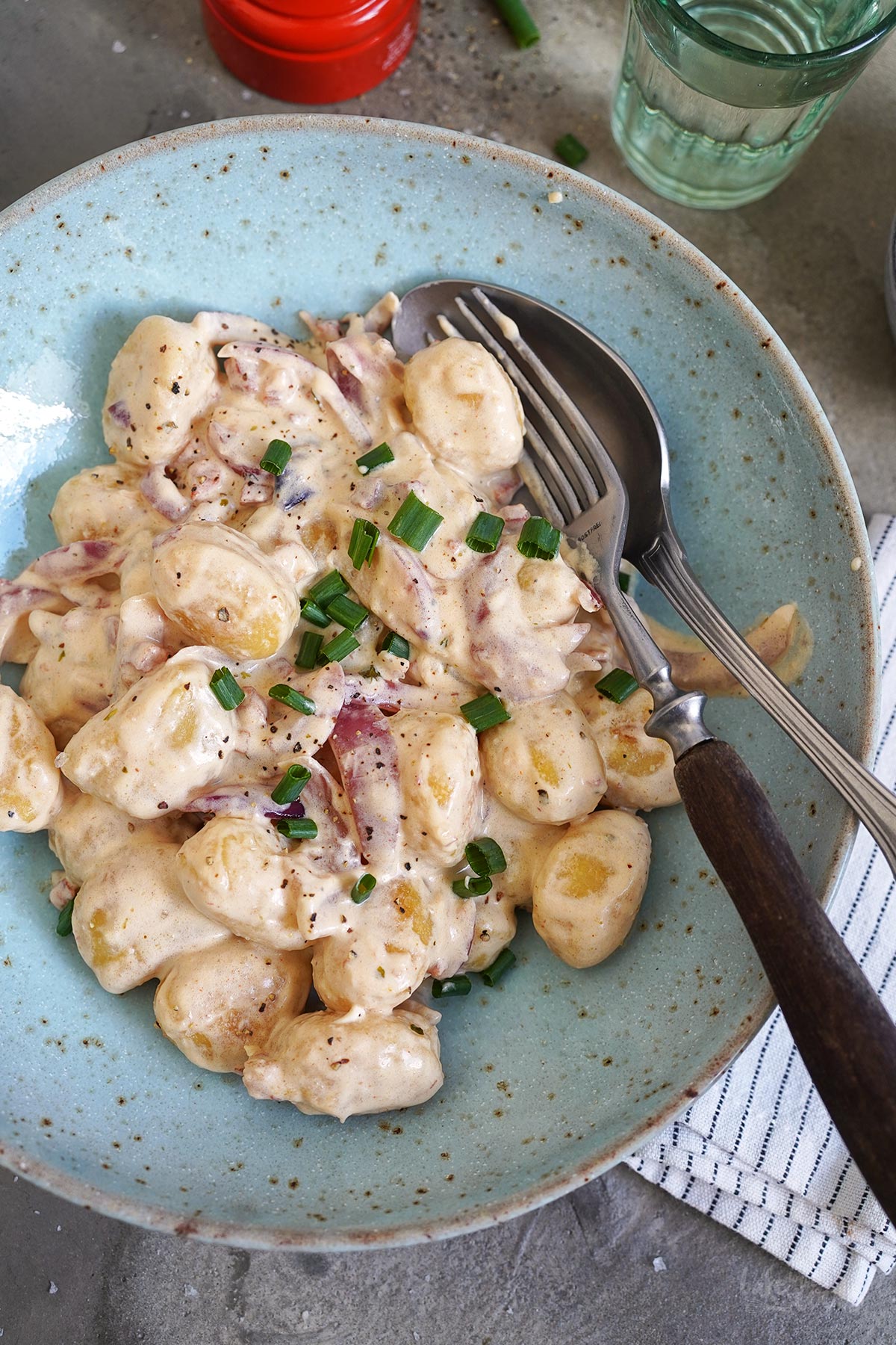 Tarte Flambée Style Gnocchi | Bake to the roots