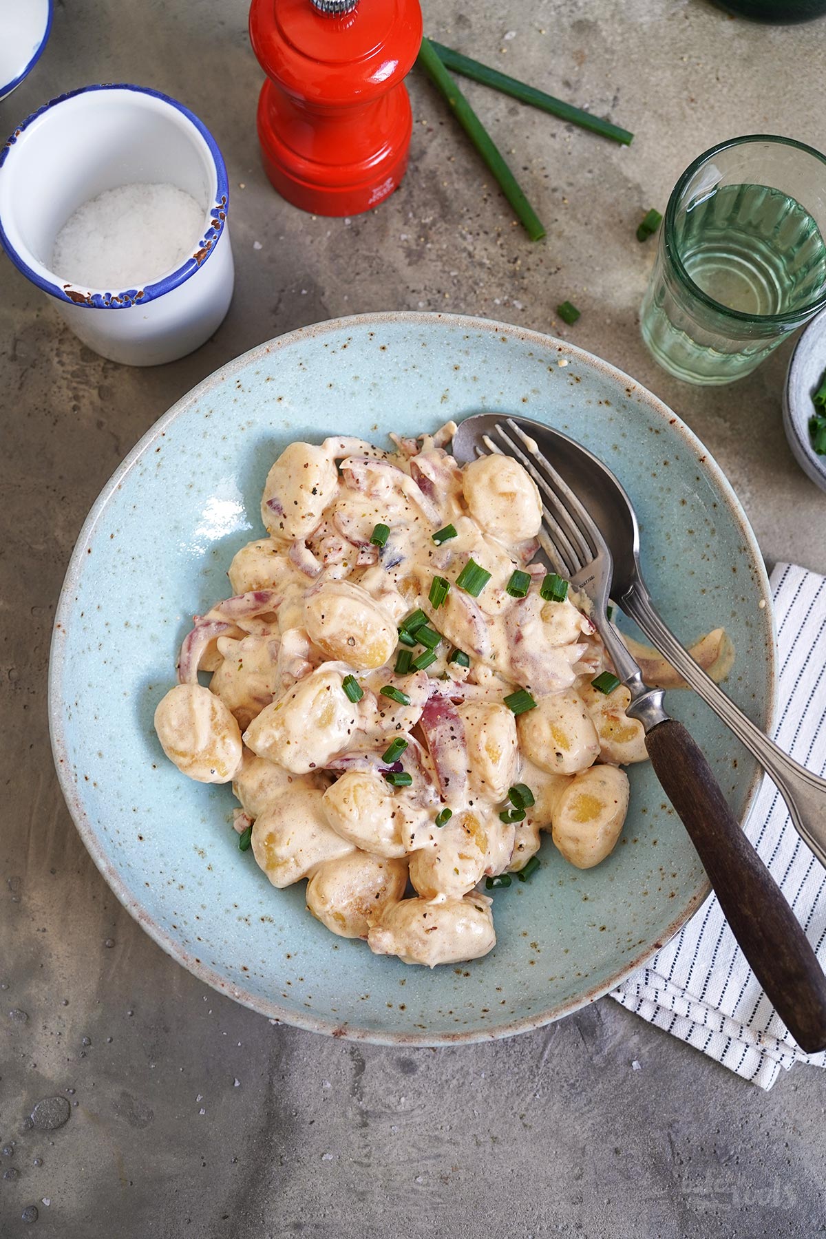 Tarte Flambée Style Gnocchi | Bake to the roots