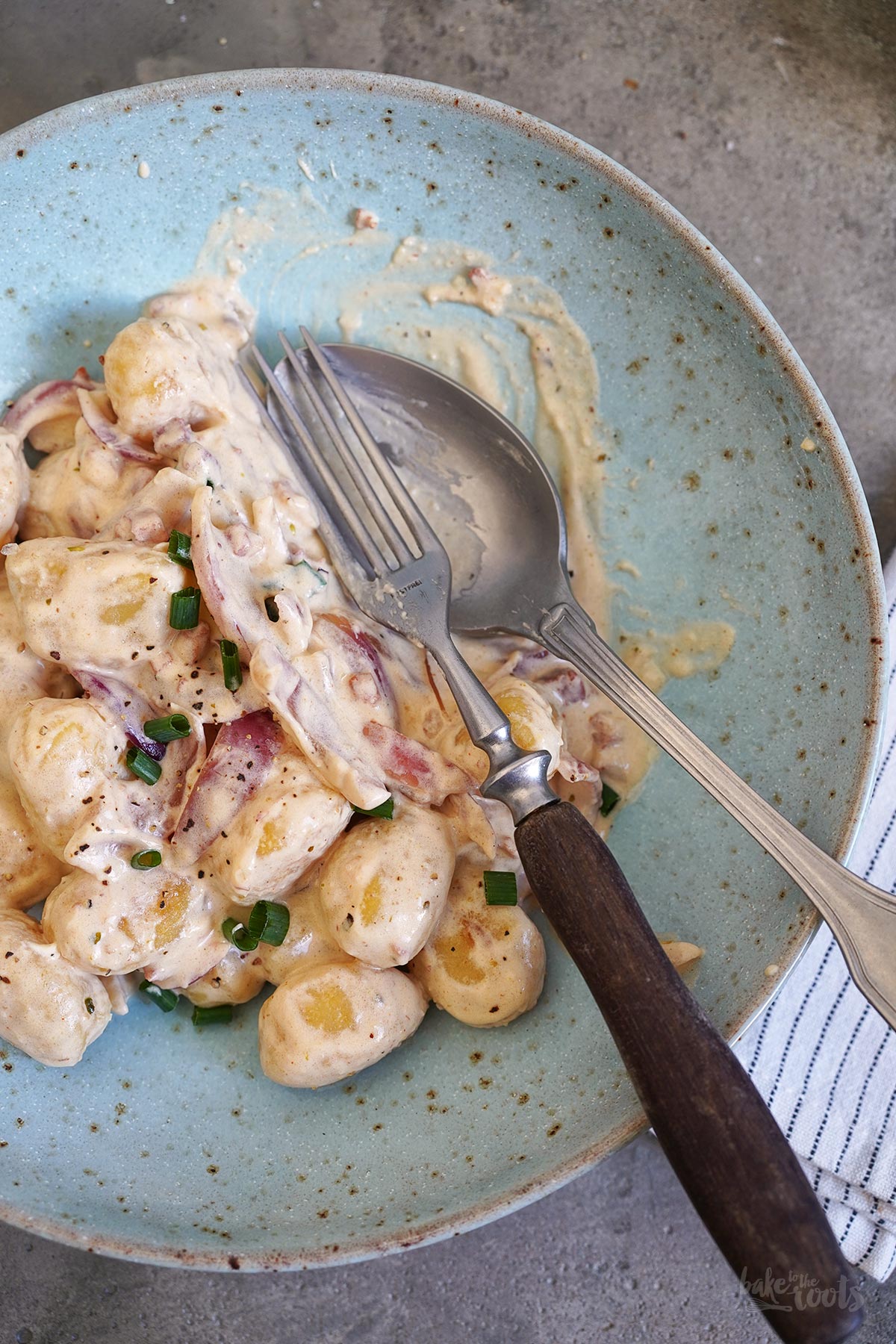 Tarte Flambée Style Gnocchi | Bake to the roots