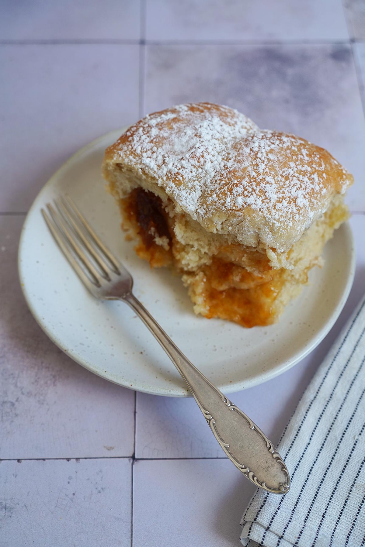Buchteln aka. Sweet Yeast Buns with Apricot Jam | Bake to the roots