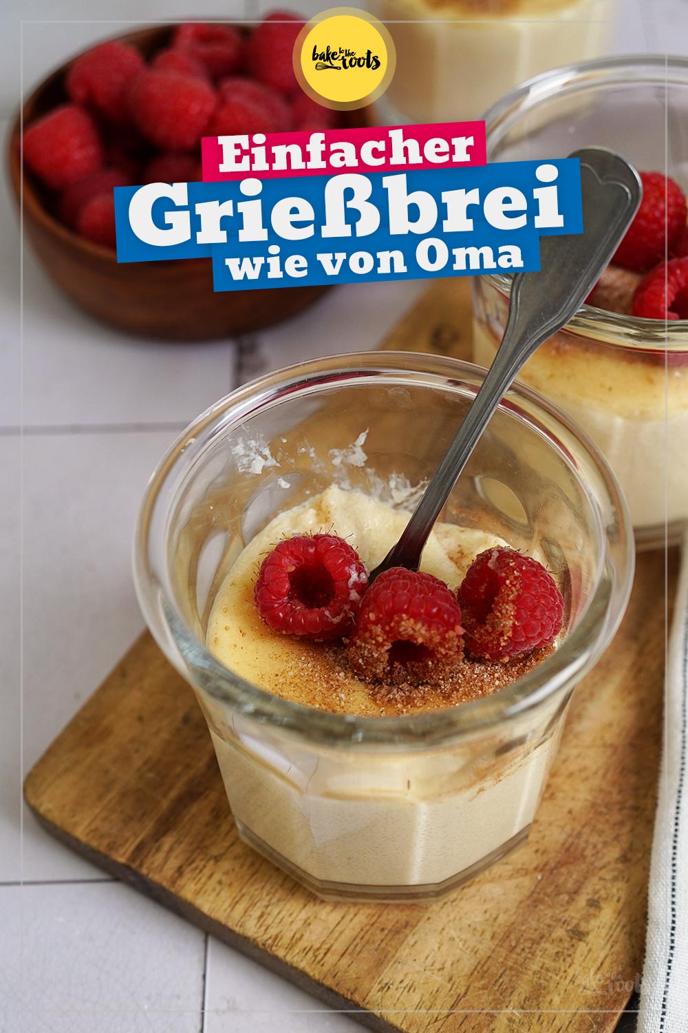 Einfacher Grießbrei (wie von Oma) | Bake to the roots