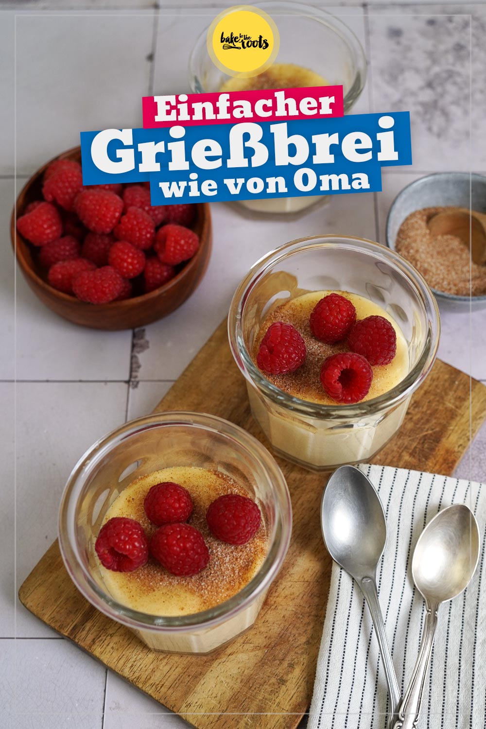 Einfacher Grießbrei (wie von Oma) | Bake to the roots