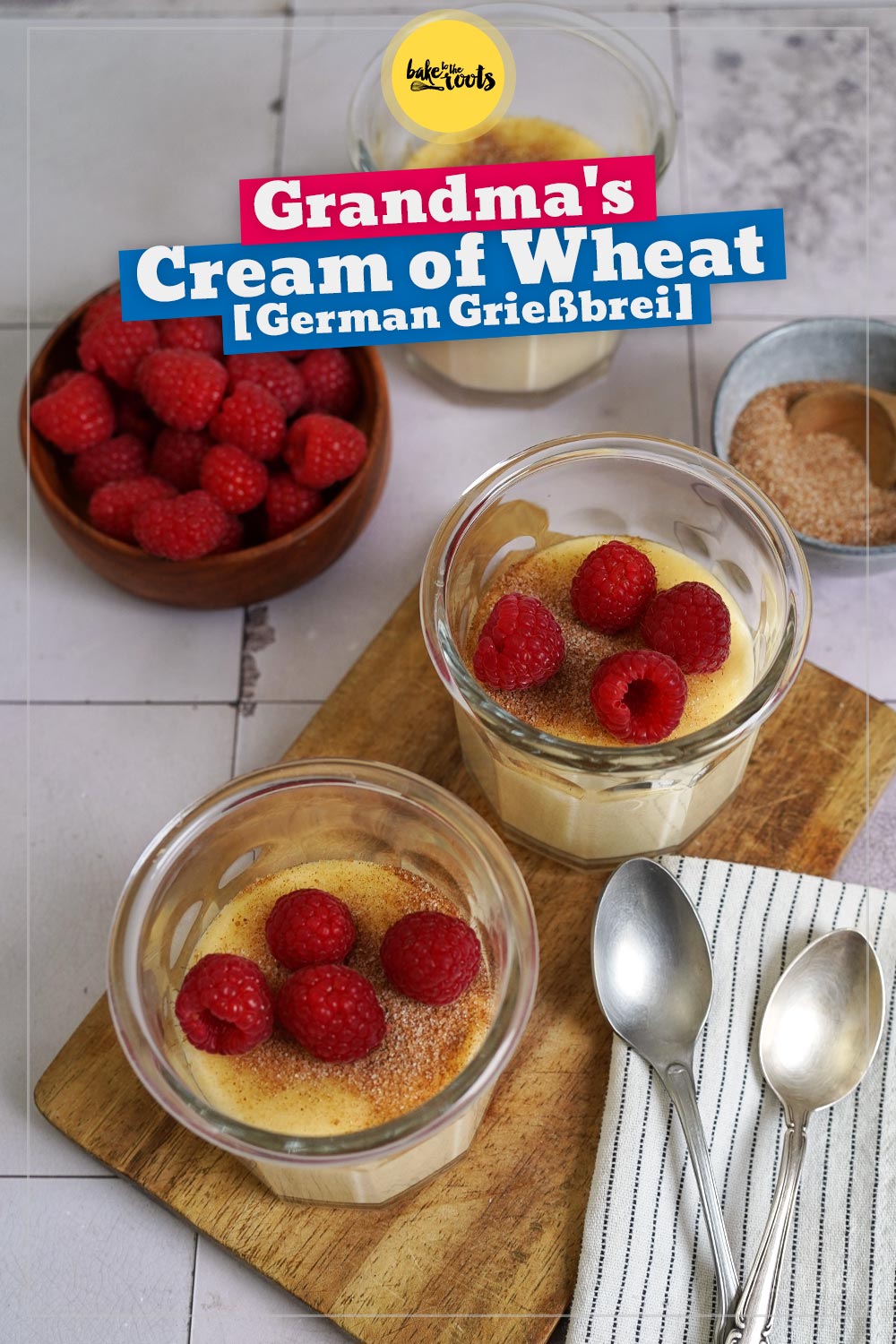 Grandma's Cream of Wheat (aka. German Grießbrei) | Bake to the roots