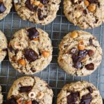 Haselnuss Espresso Schokolade Cookies | Bake to the roots