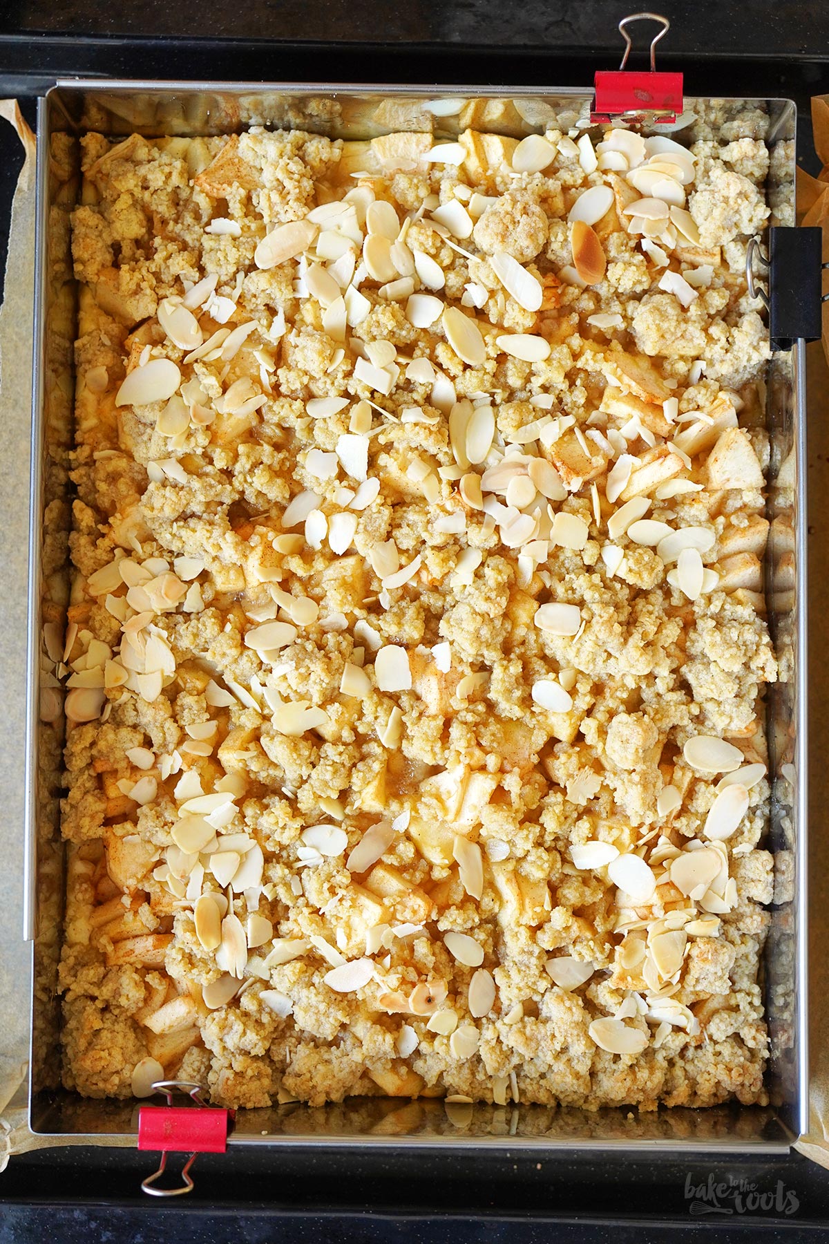 Apfel Streusel Käsekuchen (vom Blech) | Bake to the roots