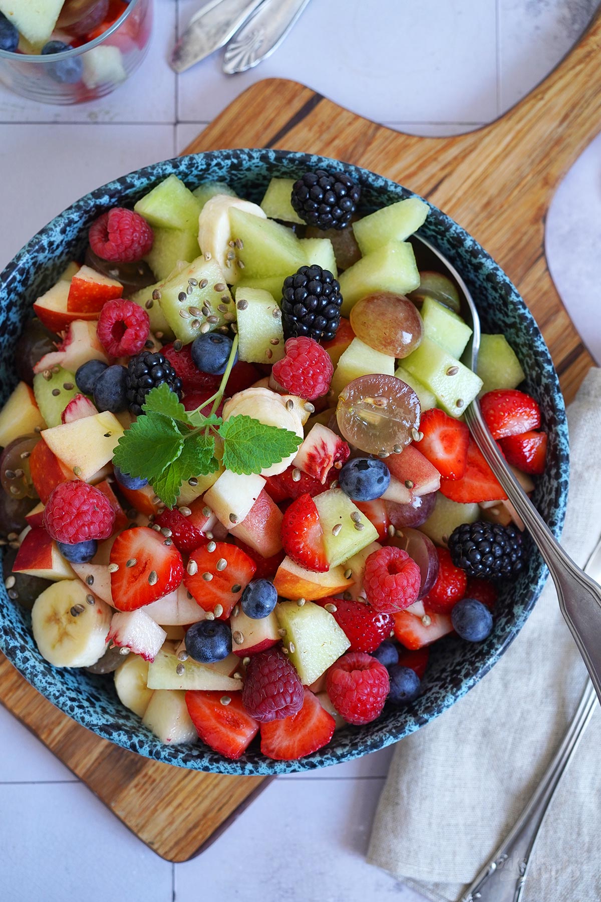 Einfacher Obstsalat | Bake to the roots