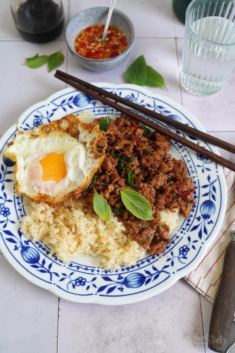 Pad Kra Pao (Thai Stir-fry) | Bake to the roots