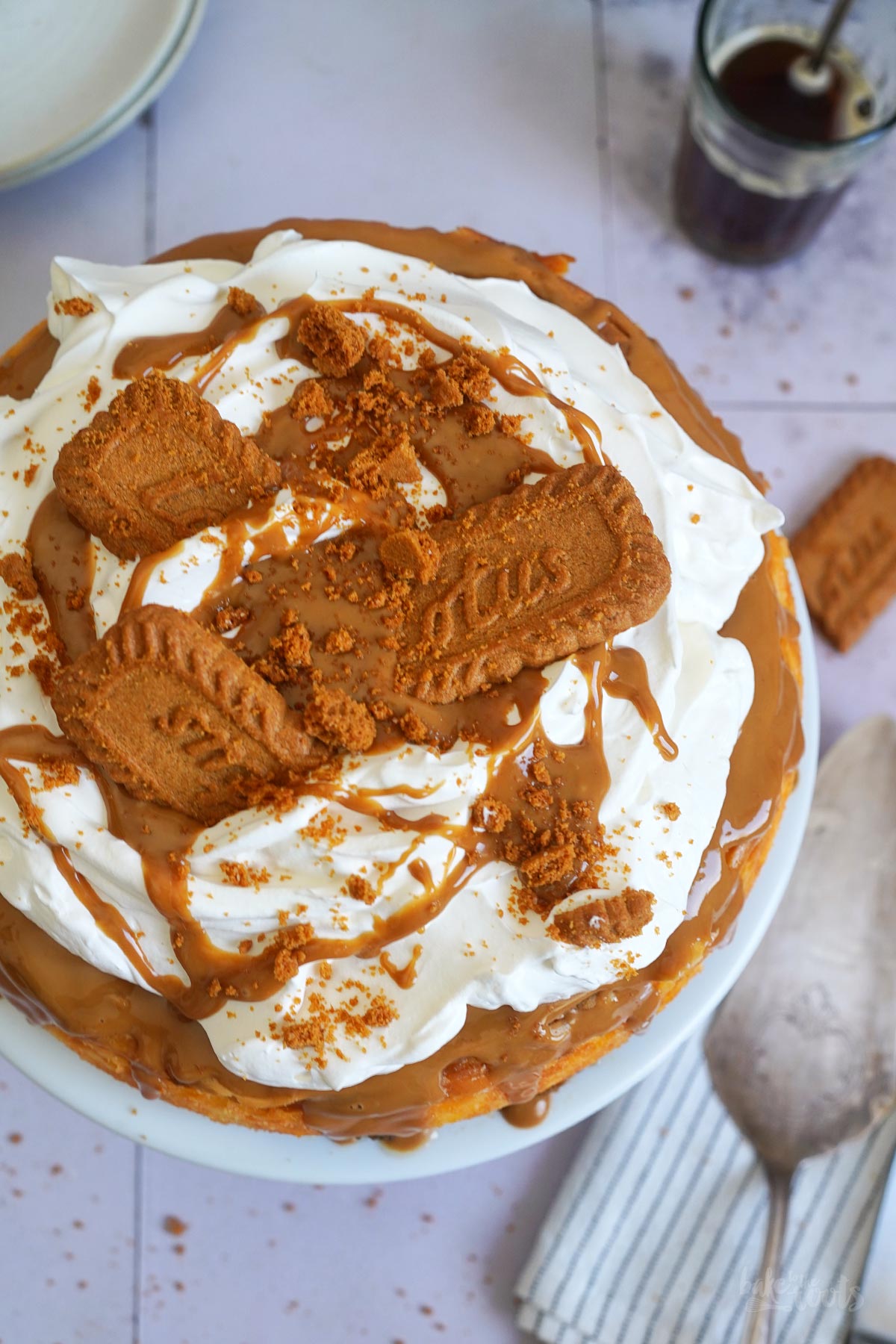 Lotus Biscoff Cheesecake | Bake to the roots