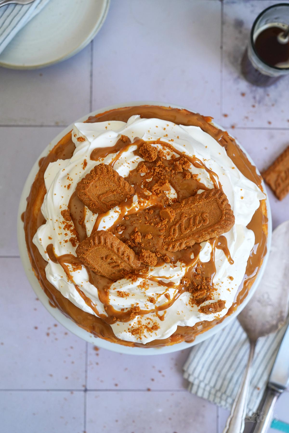 Lotus Biscoff Cheesecake | Bake to the roots